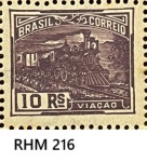 BRASIL SELO VOVÓ RHM 216 - NUNCA CIRCULADO ESTADO DE CONSERVAÇÃO CONFORME A FOTO EXIBIDA