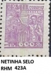 BRASIL SELO RHM 423A NETINHA NUNCA CIRCULADO
