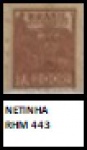 NETINHA - SELO DO BRASIL RHM 443 EM ESTADO MINT DE CONSERVAÇÃO