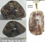 CRISTAL COM LODOLITA - CONHECIDO COMO CRISTAL PAISAGEM - É A PEDRA QUE CONECTA AOS SERES CELESTIAIS !!!!!!!