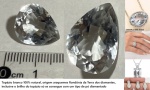 TOPÁZIO BRANCO RARO LAPIDAÇÃO GOTA  - ORIGEM 100% natural origem araquemes Rondônia da Terra dos diamantes inclusive o brilho do topázio só se consegue com um tipo depódiamantado !R$ 150