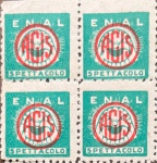 ENAL VINHETAL EM QUADRAS AGIS   EM ESTADO MINT DE CONSERVAÇÃO!