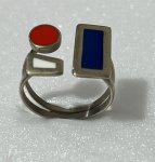 LINDISSIMO ANEL COM FORMAS GEOMETRICAS!!