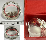 CRISTAL TRANSLUCIDO  - EXTRA LUXO - COM LAPIDAÇÃO COM A DEDICATÓRIA  AMOR - ORIGEM CHINA TAMANHO GRANDE CONFORME A FOTO EXIBIDA MARAVILHOSO