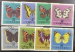 POLONIA SÉRIE DE SELOS COM O TEMA FAUNA BORBOLETAS  EM ESTADO MINT DE CONSERVAÇÃO