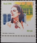 BRASIL  SELO DO ANO 2006 BIDU SAYÃO   -   EM ESTADO MINT DE CONSERVAÇÃO