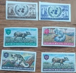 MALAKU SELATAN - SÉRIE DE SELOS COM O TEMA FAUNA   EM ESTADO MINT DE CONSERVAÇÃO NUNCA  CIRCULADO !