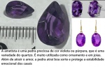 AMETISTA -  COR PURPURA - ROXA CURADA - PARA BRINCOS - PINGENTES OU ANÉIS - LAPIDAÇÃO GOTA  - ORIGEM BAHIA MINAS DE SAINT SÉ  - SIGNIFICADO É A PEDRA DO AMOR !