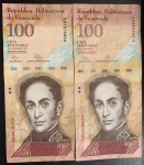 PAR DE CEDULAS EM ESTADO SOBERBO DE CONSERVAÇÃO!!