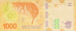 Argentina - P-366d Cédula de 1.000 Pesos 2021 - MBC - Hornero - América