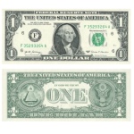 Estados Unidos - Cédula de 1 Dollar 2017 - P-544bF - Letra F (Atlanta) - Flor de Estampa