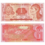 Honduras - Cédula de 1 Lempira 2010 - P-89b - Flor de Estampa