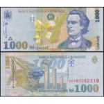 Romênia - P-106a - Cédula de 1000 Leu 1998 Mihail Eminescu - Flor de Estampa - Europa