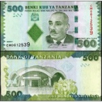 Tanzânia - P-40 - Cédula de 500 Shilingi 2010 Flor de Estampa - África
