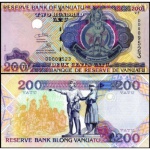 Vanuatu - P-8c - Cédula de 200 Vatu 2006 - Flor de Estampa - Oceania