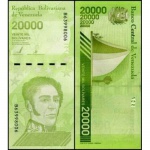 Venezuela - P-110b - Cédula de 20.000 Bolívares Soberano 2019 Flor de Estampa - America