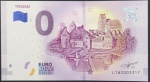 Zero Euro - Lituânia - Cédula de 0 Euro 2018 - Trakai . Cédula original europeia emitida com autorização da Comunidade Econômica Europeia no valor de ZERO EURO em estado flor de estampa.