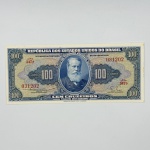 Cédula 100 cruzeiros, C.Amato C030, valor 780 reais. Super Oferta!! - FE