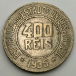 Moeda 400 Réis, 1935 - MBC