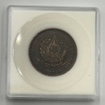 Moeda 20 réis bronze. Bronze república, 1906 - SOB