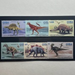 Fauna mint, Cuba yv 1345 até 1350, valor 9,8 euros