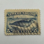 Selo Terra Nova. Yv 38a. Fauna. Valor 13,00 euros