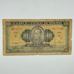 Cédula Bolívia, 10 bolivianos, 1928 - MBC