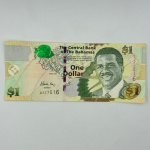 Cédula Bahamas, 1 dollar, 2001. Pick 89 - SOB