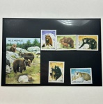 Fauna Afghanistan, Afeganistão, YV 1483 a 1487, BL 13, novos