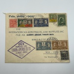 Envelope pelo avião Dox, primeiro vôo Europa América do Sul, Estados Unidos, 1931, perfeito
