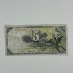 5 Marcos 1948 MBC/BC impressa por BDK série C. Alemanha Federal 