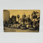 Cartão Postal Rio de Janeiro. Senado Federal 1951. Automóveis