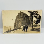 Cartão Postal Rio de Janeiro,`Pão de Assucar visto da Urca`. 08.02.1928