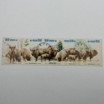 Polônia fauna completa carimbada Yv 2580 até 2584