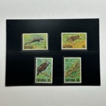 Guiana fauna mint YV 511 a 514 novos valor 11 euros 