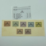 Vaticano série completa, nova, yv 85A até 85 G, 50 euros