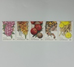 Australia flora mint, 2002, yv 2054/2058