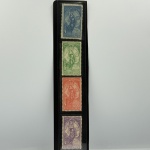 Selos Visita do Presidente da Argentina. RHM C-60 até C-63. Novos (alguns mint)