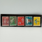 Selos Holanda. Pays-bas, mint. Yv 712 até 715. Infância