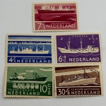 Selos Holanda. Pays-bas, completa, mint. Yv 666 até 670. Valor 20 euros