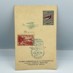 Folhinha comemorativa 25°aniversário da Aviação Comercial Brasileira. `Fundação da Varig`