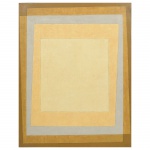 Arcangelo Ianelli - Óleo sobre tela, assinado e datado de 1974, representando pintura abstrata e de cores depuradas, medindo 1m por 80 cm.
