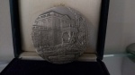 MEDALHA 40 ANOS DA INAUGURAÇAO MUSEU IMPERIAL DE PETROPOLIS RJ - METAL PRATEADO - 1983 - NA CAIXA ORIGINAL SEM CERTIFICADO