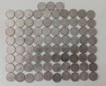 83 MOEDAS 20 CENTAVOS 1967 A 1979 - CUPRO-NIQUEL / AÇO-INOX - 7,8 OU 5,7 GRAMAS - 25 MM - LOTE AVALIADO ENTRE R$ 125,00 A R$ 250,00 - NO ESTADO CONFORME FOTO