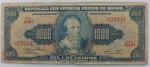 LOTE CONTENDO 1 CEDULA DE 1.000 CRUZEIROS - C053 - MBC - ITEM NO ESTADO CONFORME FOTOS