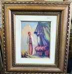 ROBERVAL ANTONIO DA CUNHA -  OSE - Cenas Arabes - Mede: CM:  45x50 cm  e SM: 20x25 cm  - ROB (23)