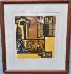 YARA TUPYNAMBÁ - Passado, Gravura medindo 30x35 somente a obra e 45x50 com a moldura. Numerada 19/50, titulada, datada e assinada a lápis pela artista na parte inferior. Obra emoldurada com vidro. Yara Tupynambá é uma pintora, gravadora, desenhista, muralista e professora residente em Belo Horizonte. Iniciou seus estudos de arte em 1950, em Belo Horizonte, com Guignard, e aprofundou-se na gravura em 1954 com Misabel Pedrosa, aperfeiçoando-se posteriormente com Oswaldo Goeldi, no Rio de Janeiro. Cursou a Faculdade de Artes Visuais da Universidade Federal de Minas Gerais (UFMG), onde, em 1967, defendeu tese sobre Albert Dürer e, no ano seguinte, passou a lecionar gravura na mesma instituição. Dedicou-se especialmente à gravura em madeira, preferindo o preto e branco à utilização de cores. Em suas telas a óleo, retratou congados, cavalhadas e violeiros, temas que remetiam à sua adolescência e às viagens pelo interior de Minas Gerais. Uma das maiores artistas mineiras com obras nas melhores coleções e com valorização e procura em ascendência.
