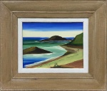 José Pancetti, `Marinha` - Óleo sobre tela medindo 27 x 34 datado de 55, a.c.i.d e verso ( com certificado )