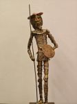 Elson Sposito, `Don Quixote` - Técnica mista medindo 59x15, a.c.i.e