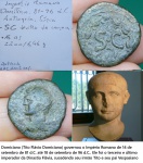 IMPÉRIO ROMANO - IMPERADOR DOMITIAN  PERIODO  81 A 94 dC ANTIOQUIA - SIRIA -MOEDA MUITO ESCASSA